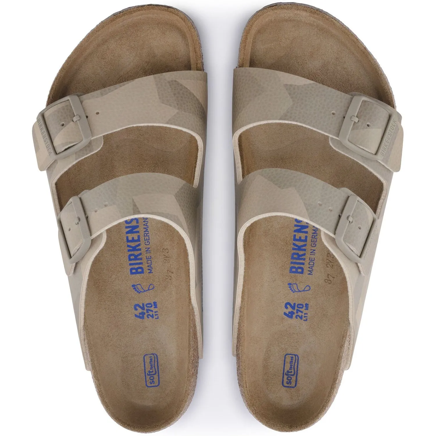 Heren Birkenstock Twee Riemen-Arizona