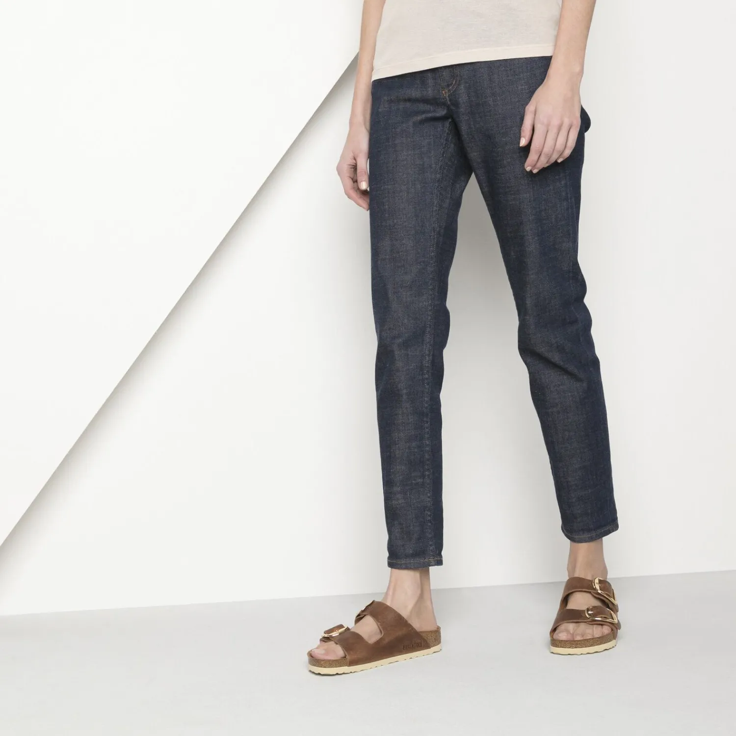 Dames Birkenstock Twee Riemen-Arizona Big Buckle