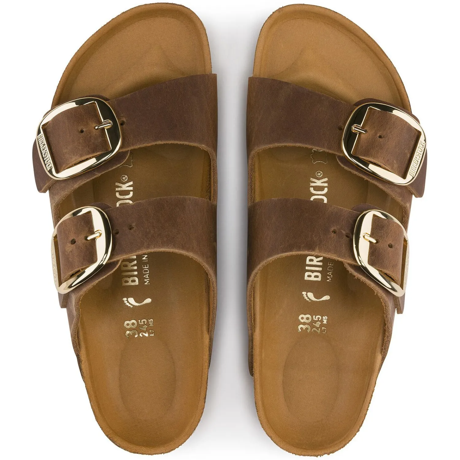 Dames Birkenstock Twee Riemen-Arizona Big Buckle