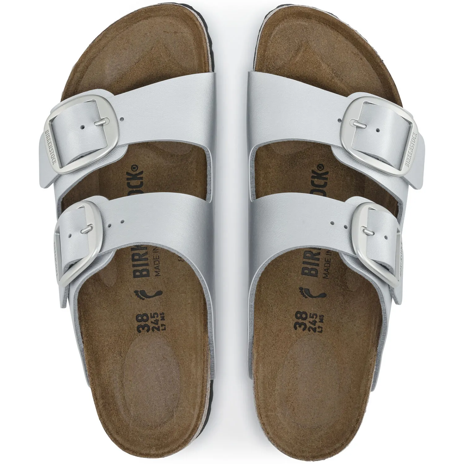 Dames Birkenstock Twee Riemen-Arizona Big Buckle