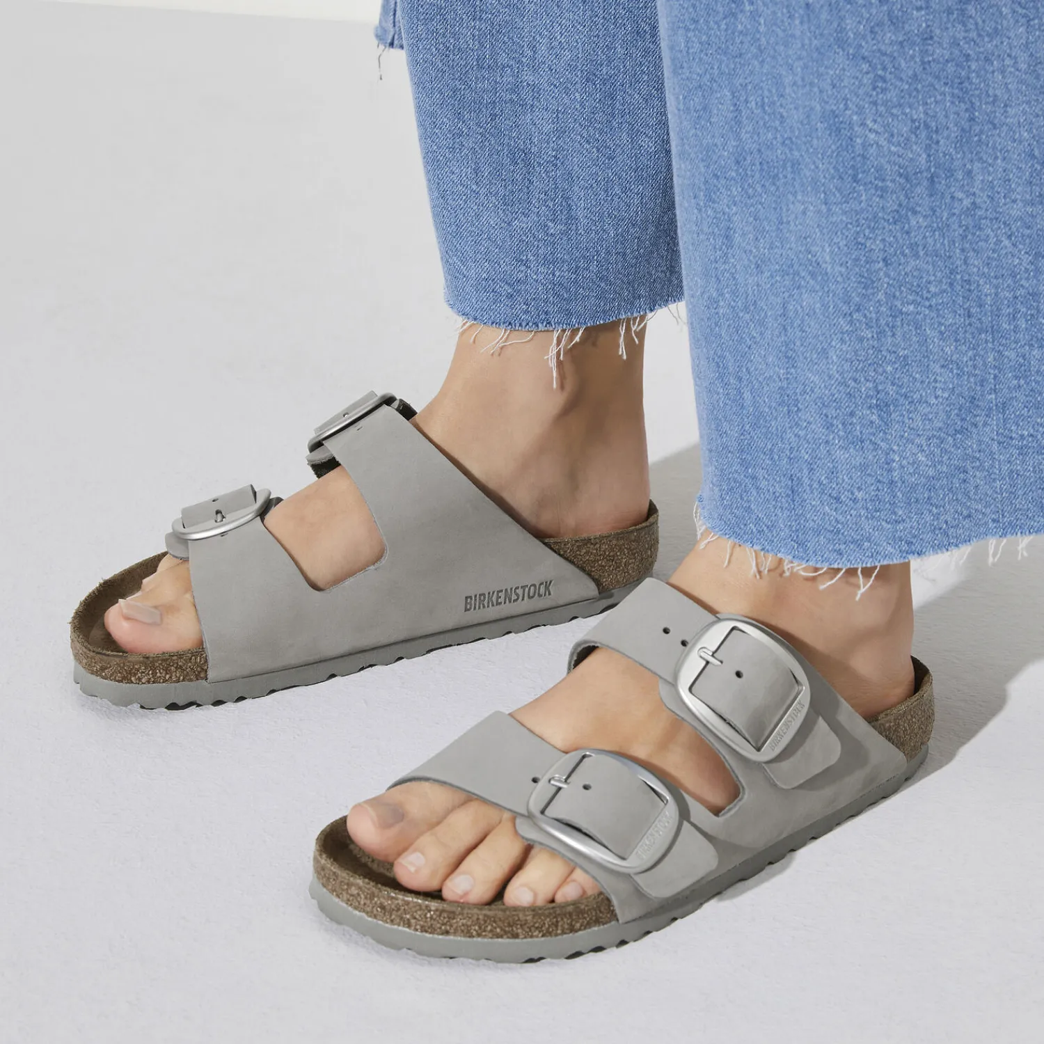 Dames Birkenstock Twee Riemen-Arizona Big Buckle