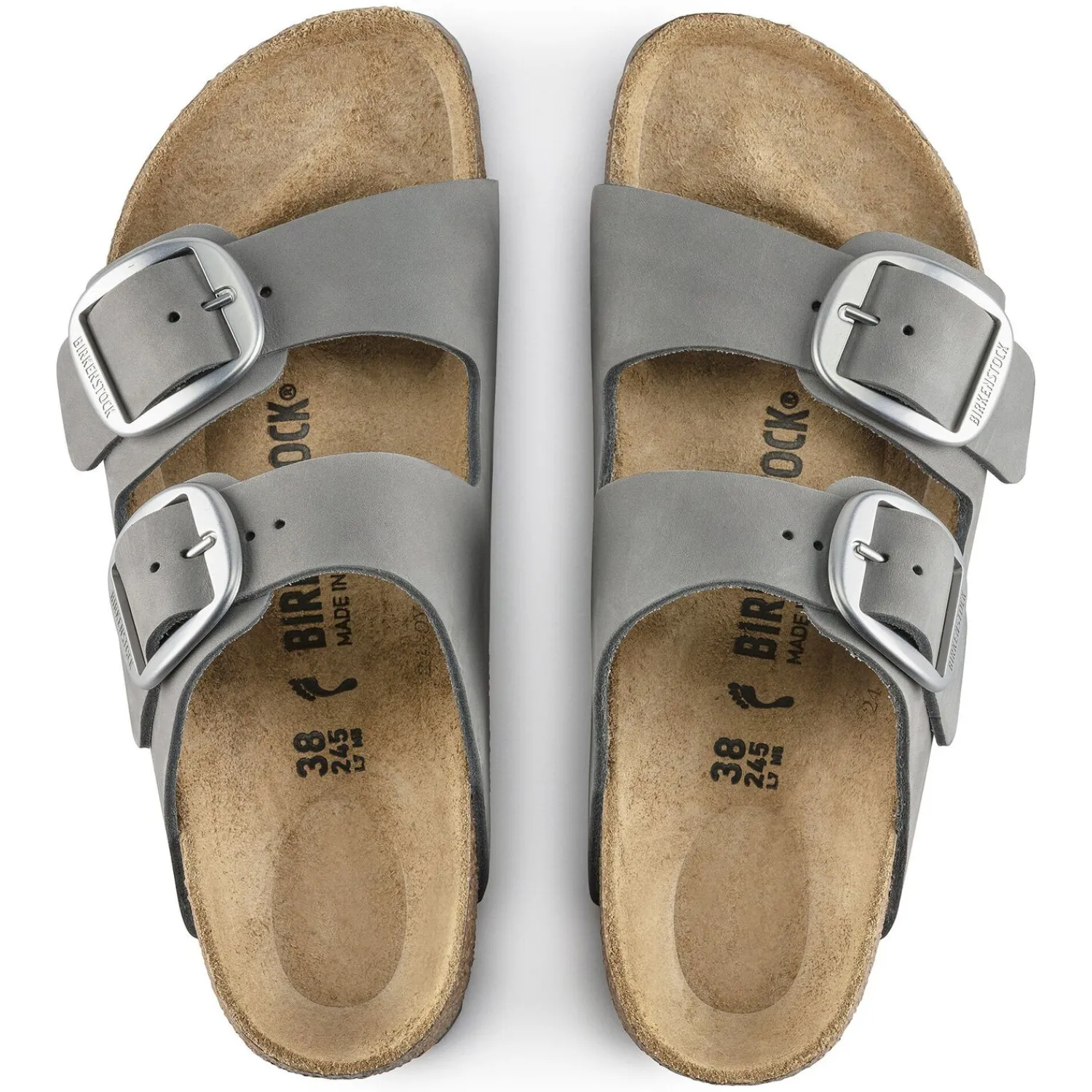 Dames Birkenstock Twee Riemen-Arizona Big Buckle