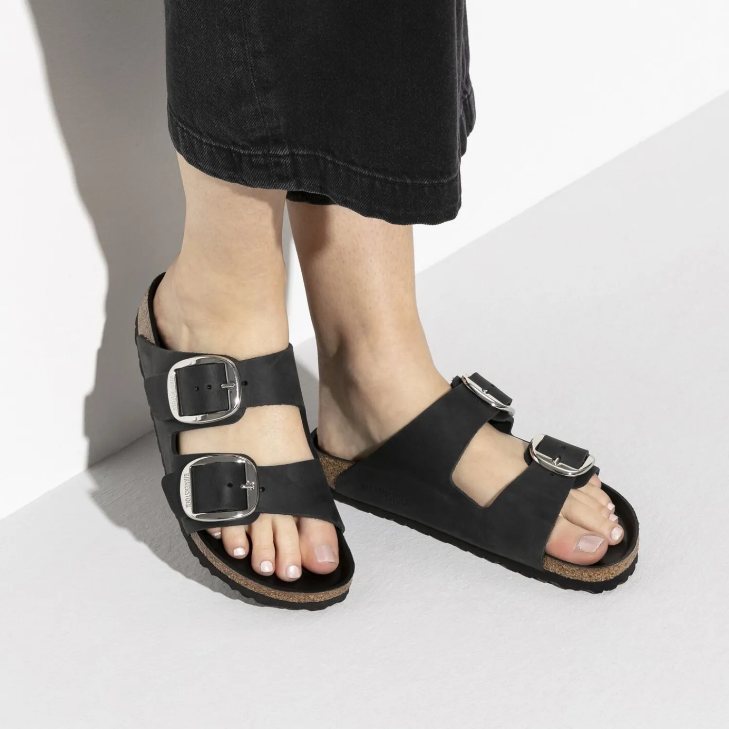 Dames Birkenstock Twee Riemen-Arizona Big Buckle