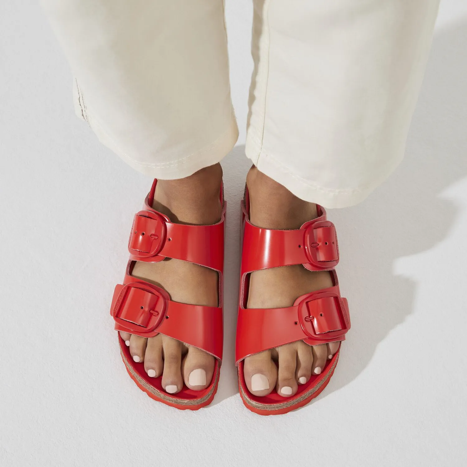Dames Birkenstock Twee Riemen-Arizona Big Buckle