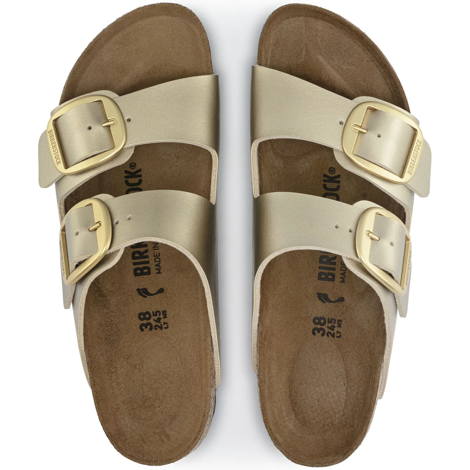 Dames Birkenstock Twee Riemen-Arizona Big Buckle