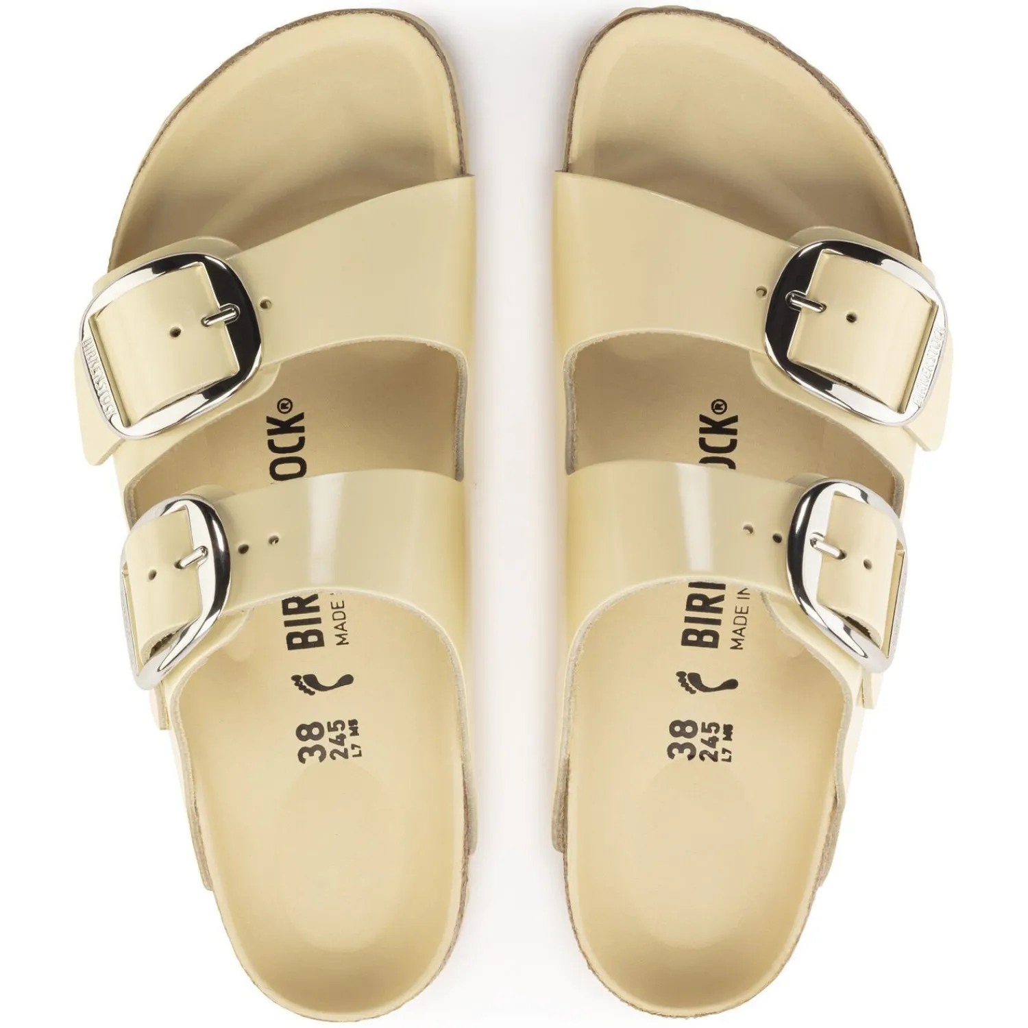 Dames Birkenstock Twee Riemen-Arizona Big Buckle
