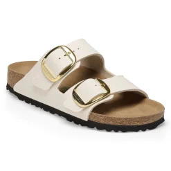 Dames Birkenstock Twee Riemen-Arizona Big Buckle Rivet Logo