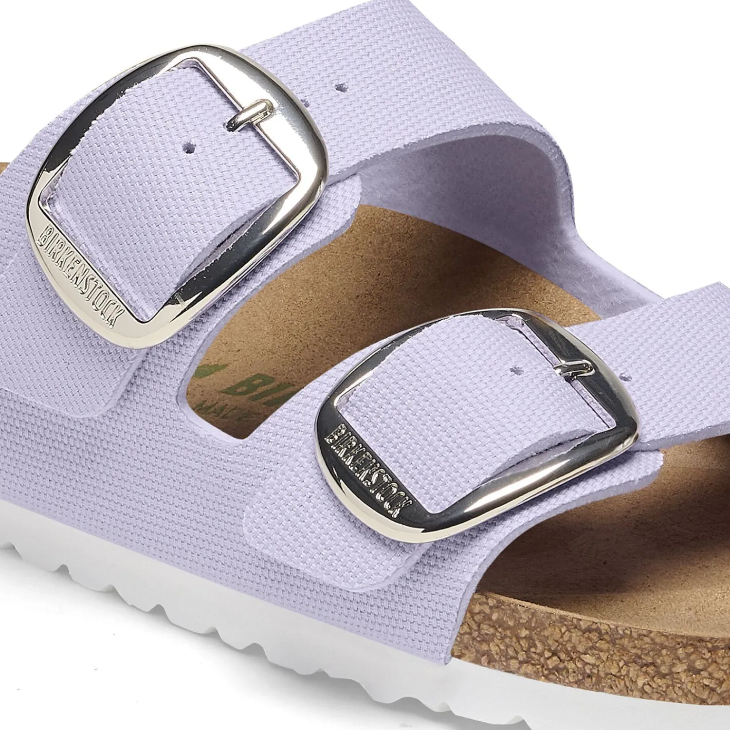 Dames Birkenstock Twee Riemen-Arizona Big Buckle Rivet Logo