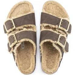 Heren Birkenstock Twee Riemen-Arizona Bold Shearling