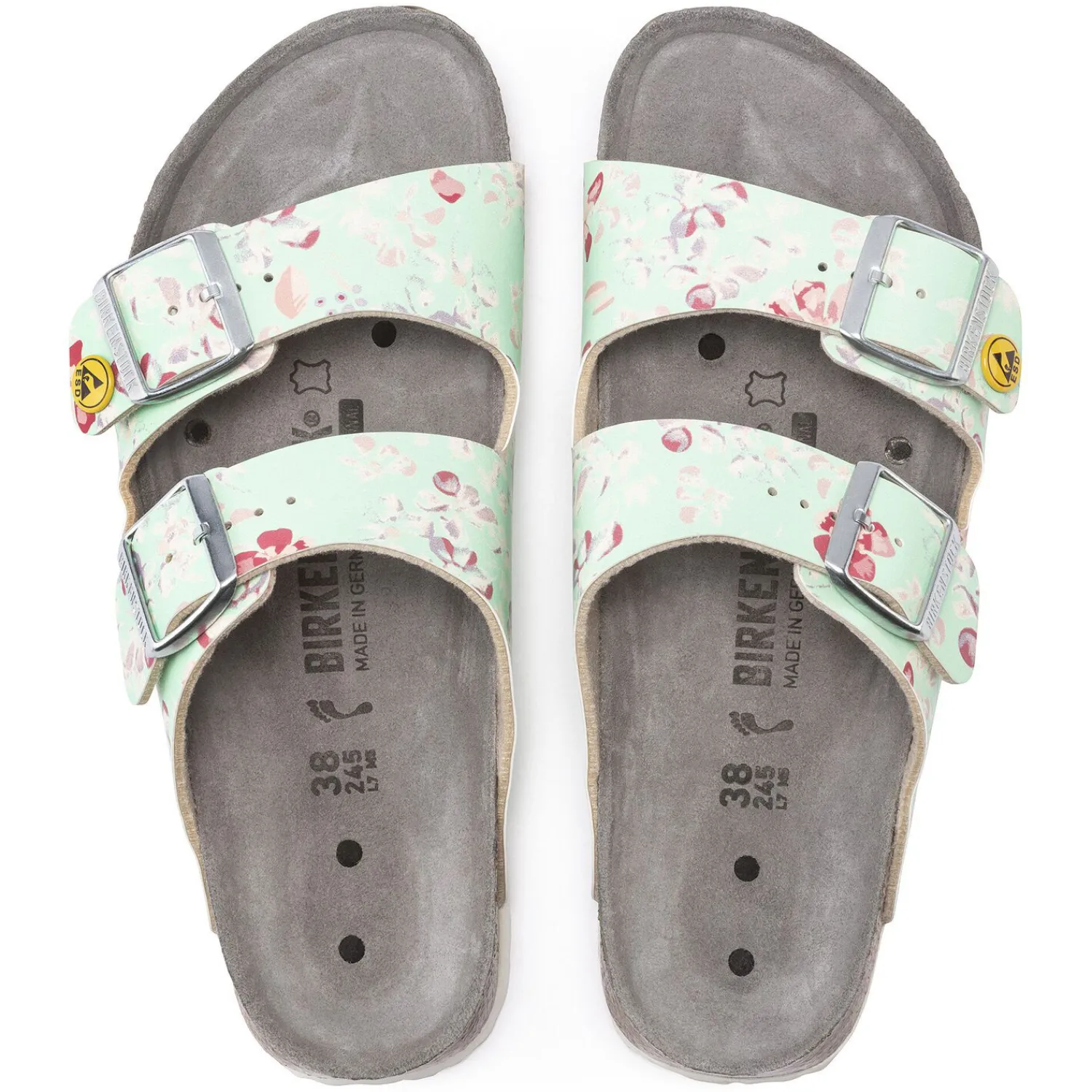 Dames Birkenstock Twee Riemen-Arizona Esd