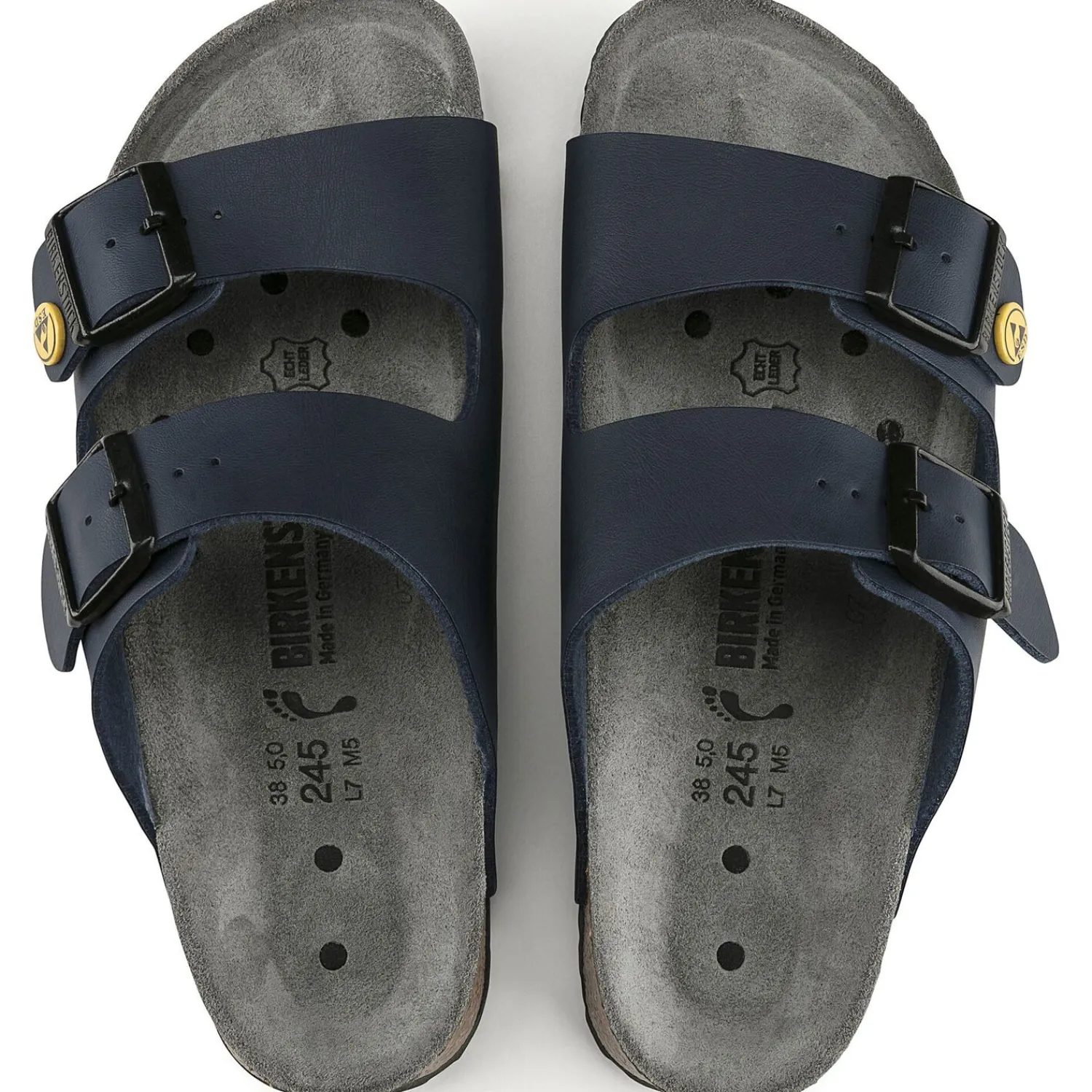 Heren Birkenstock Twee Riemen-Arizona Esd
