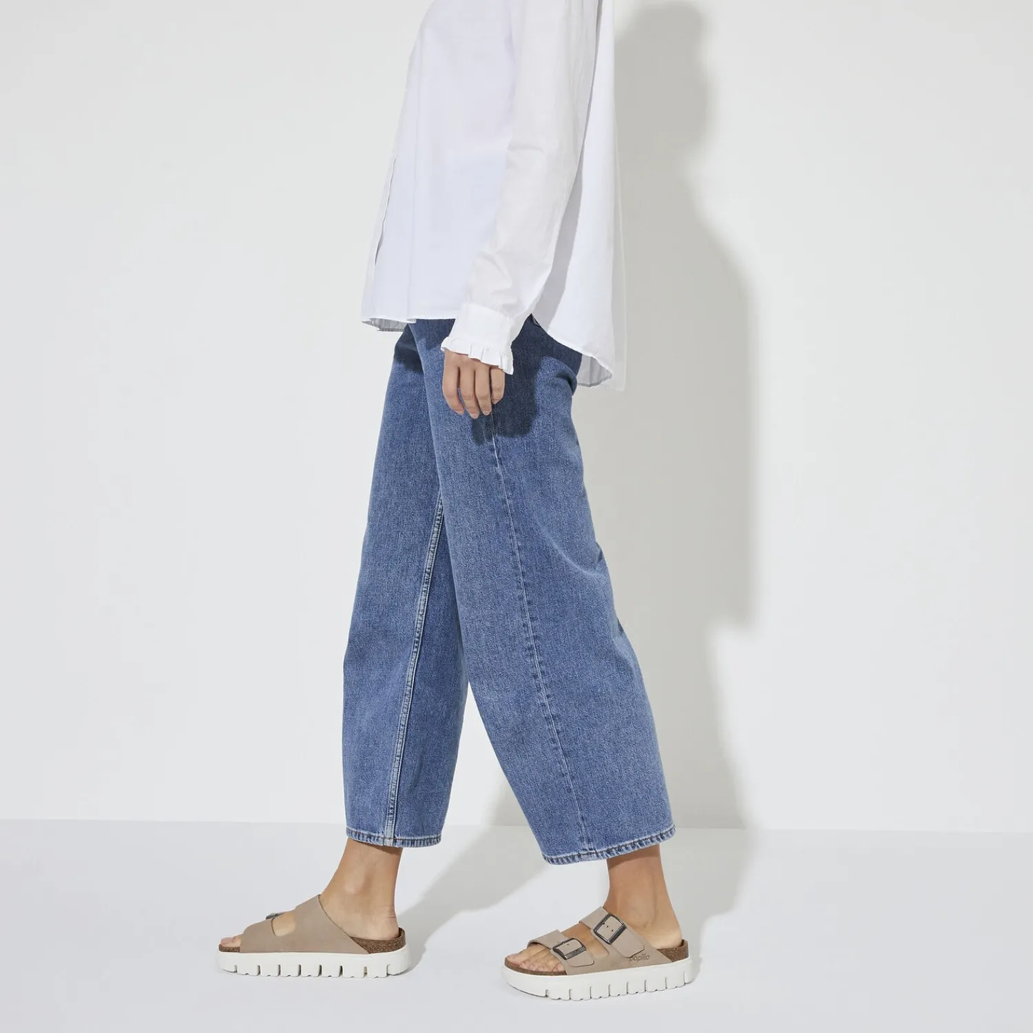 Dames Birkenstock Plateau-Arizona Pap Chunky