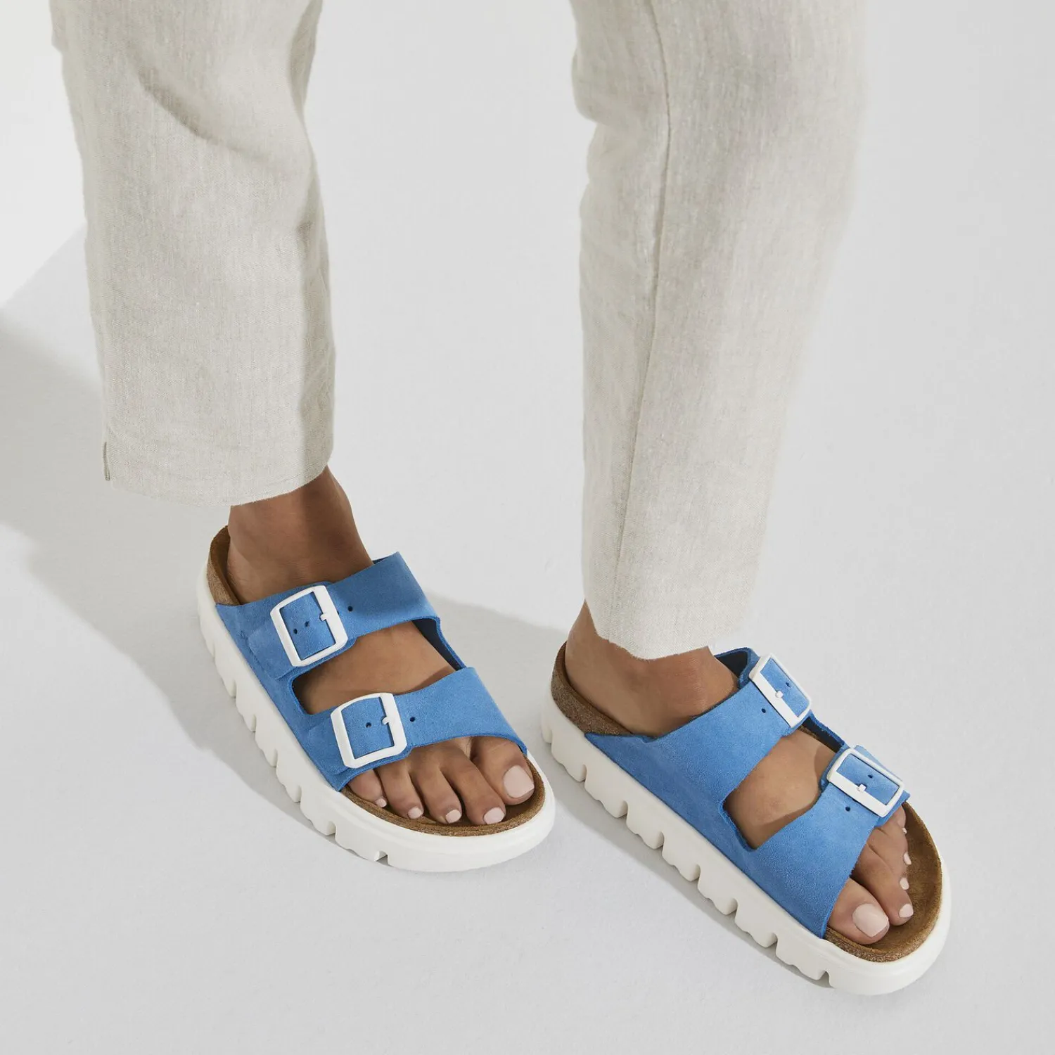 Dames Birkenstock Plateau-Arizona Pap Chunky