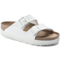 Dames Birkenstock Plateau-Arizona Platform Veganistisch