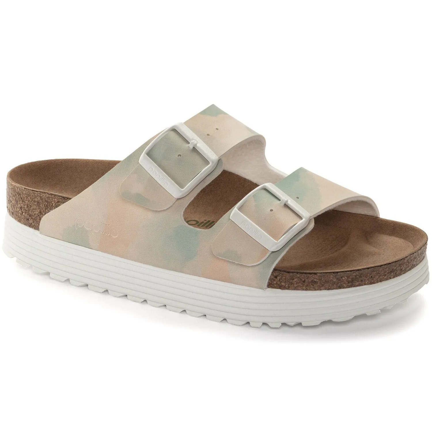Dames Birkenstock Plateau-Arizona Platform Veganistisch