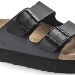 Dames Birkenstock Plateau-Arizona Platform Veganistisch