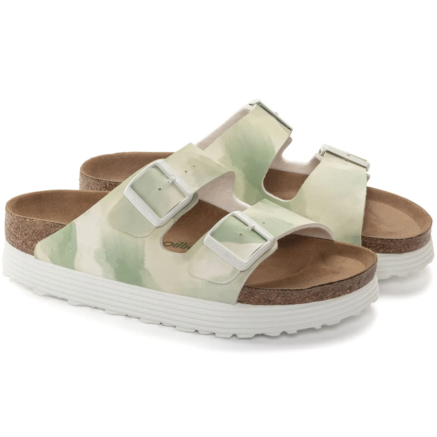 Dames Birkenstock Plateau-Arizona Platform Veganistisch
