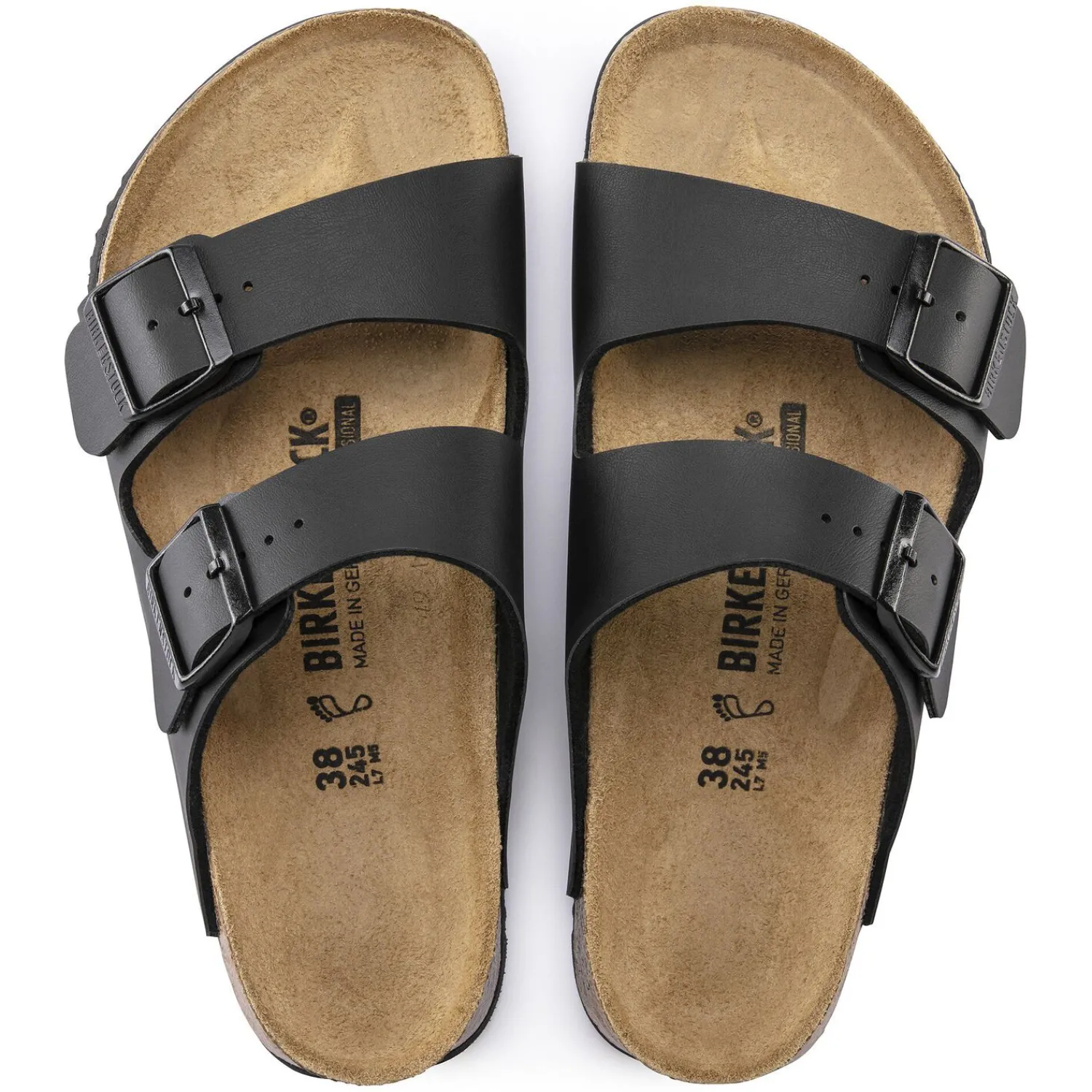 Heren Birkenstock Twee Riemen-Arizona Prof