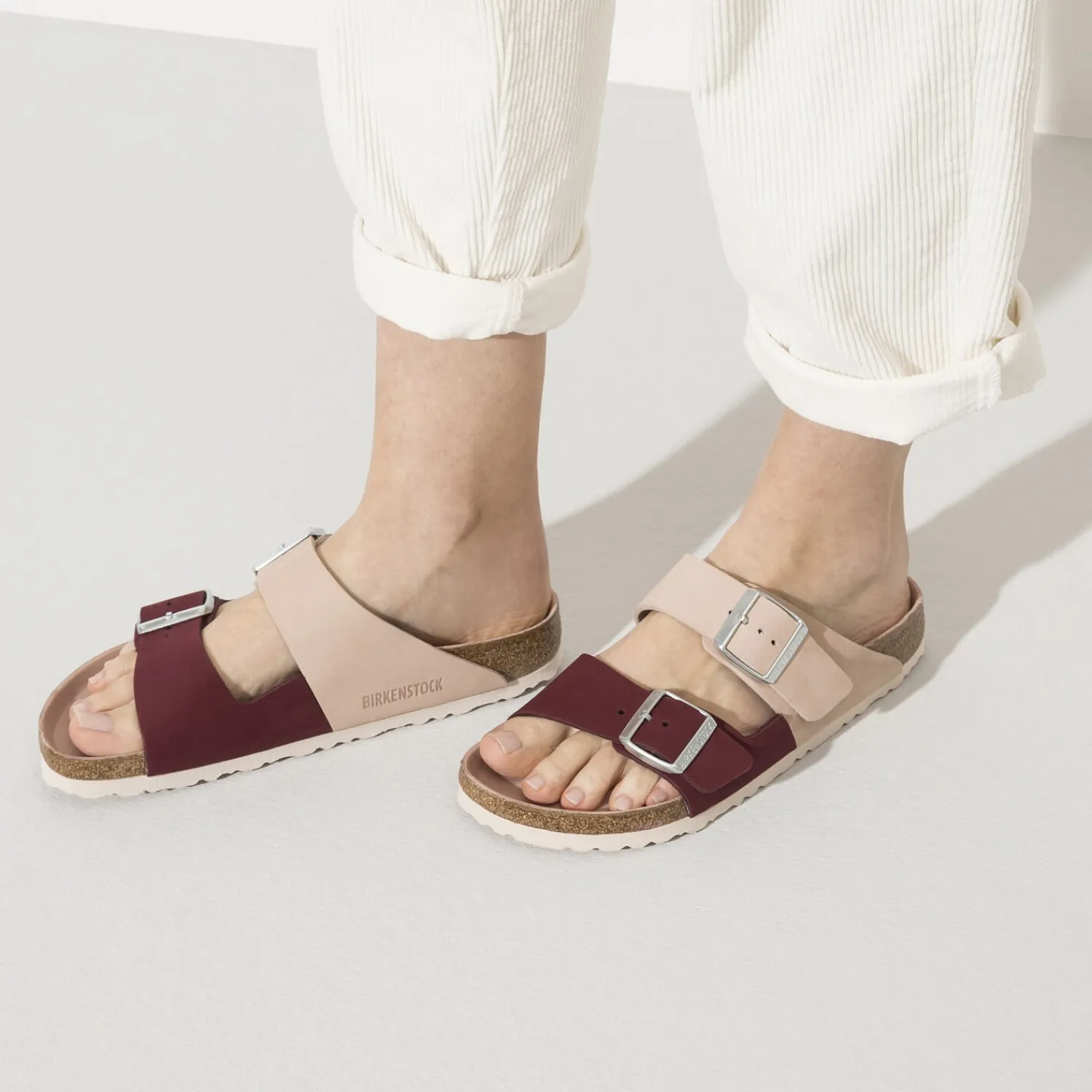 Dames Birkenstock Twee Riemen-Arizona Split