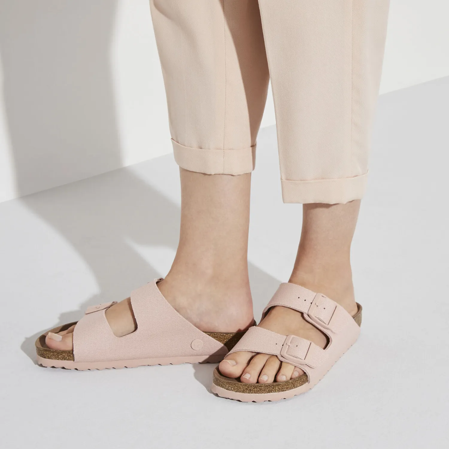 Dames Birkenstock Twee Riemen-Arizona Vegan Dames