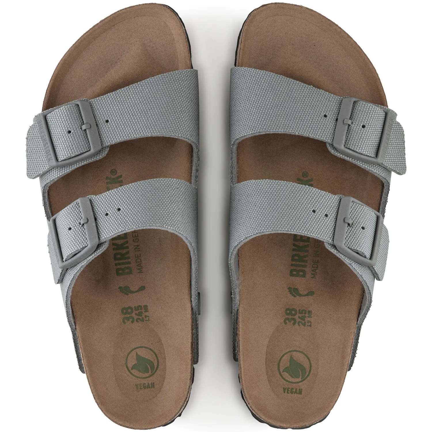 Heren Birkenstock Twee Riemen-Arizona Vegan Heren