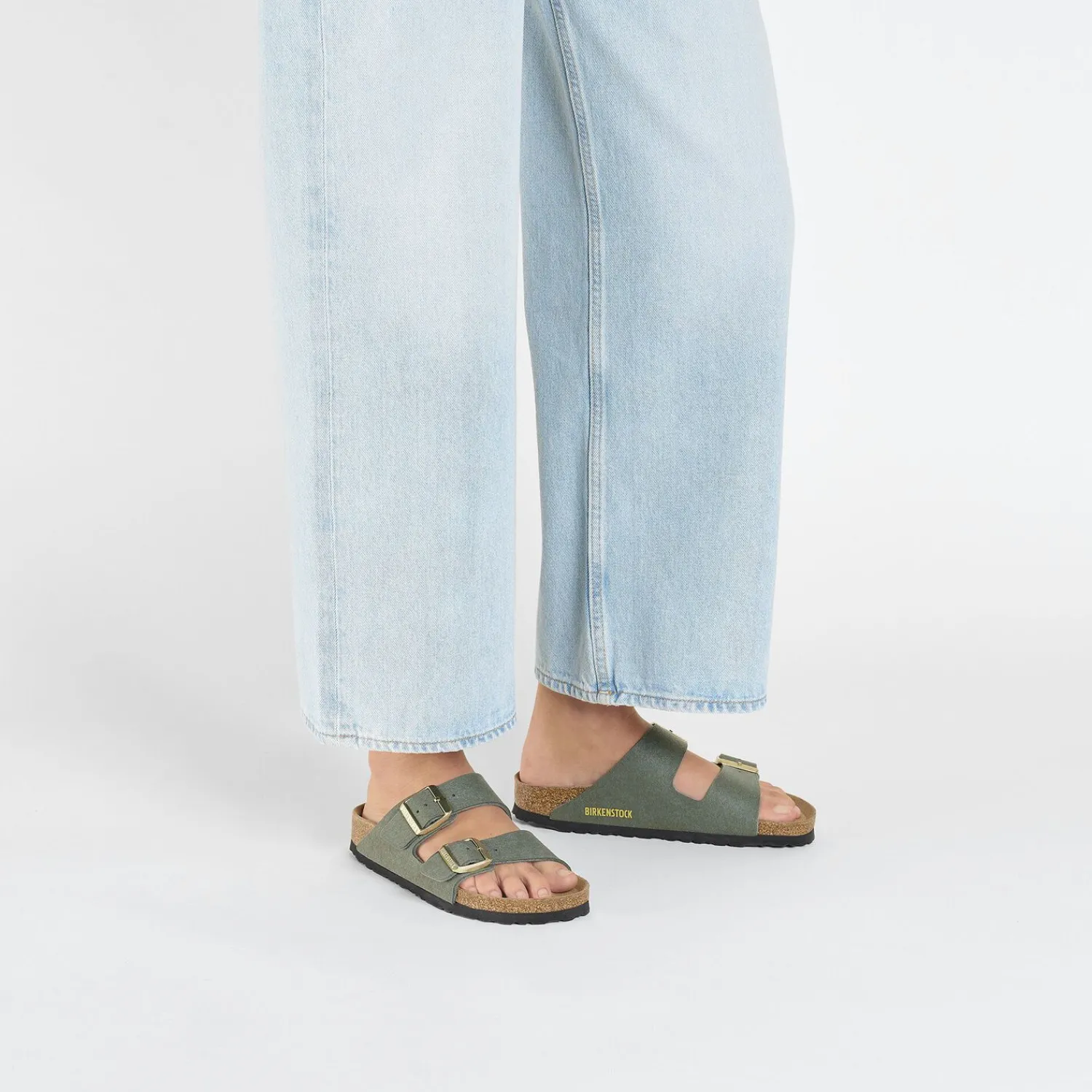 Dames Birkenstock Twee Riemen-Arizona Veganistisch