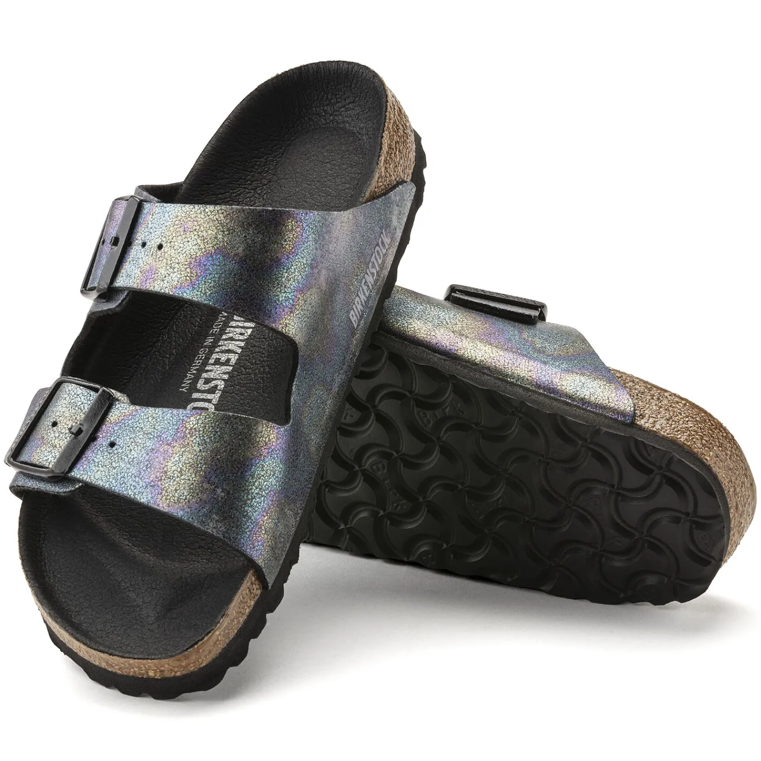 Dames Birkenstock Twee Riemen-Arizona Veganistisch