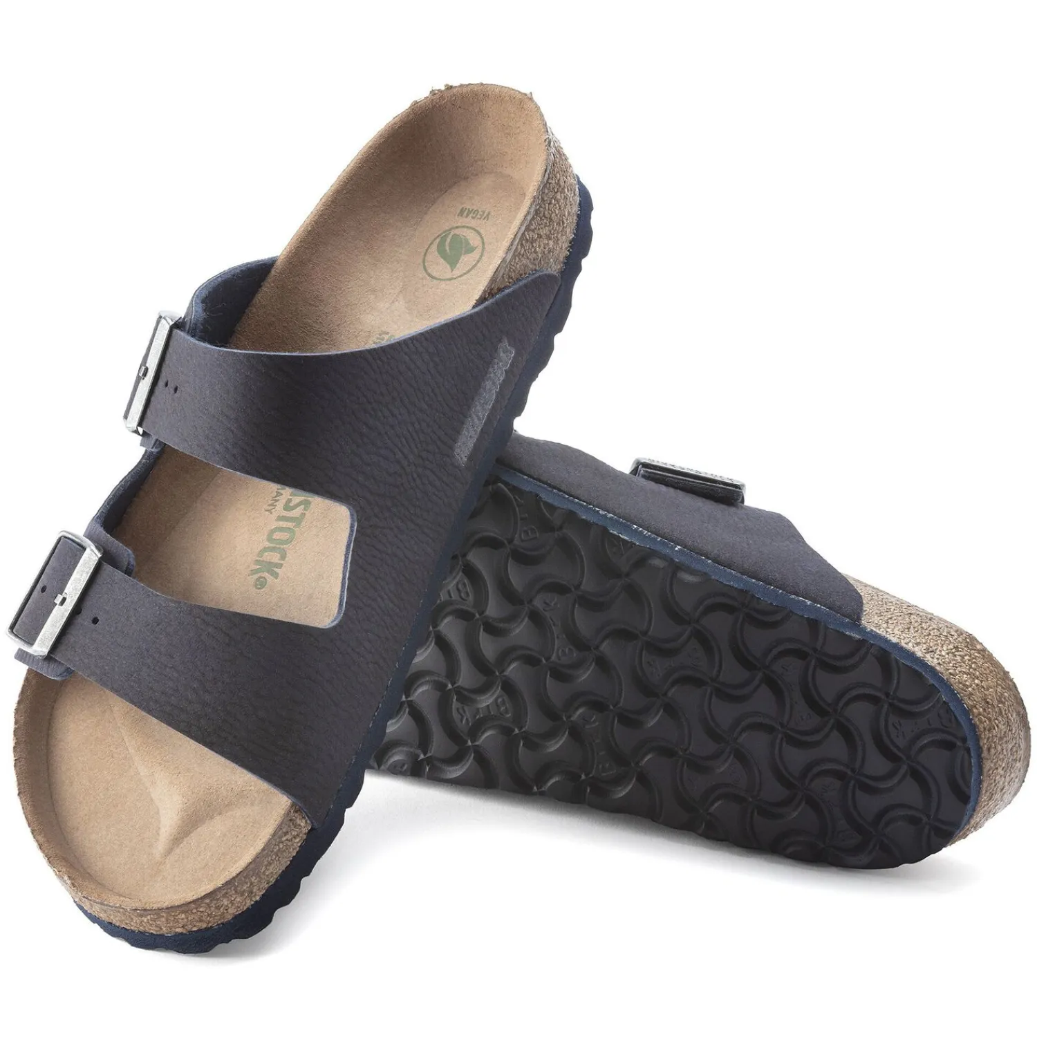 Heren Birkenstock Twee Riemen-Arizona Veganistisch