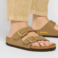 Dames Birkenstock Twee Riemen-Arizona Veganistisch