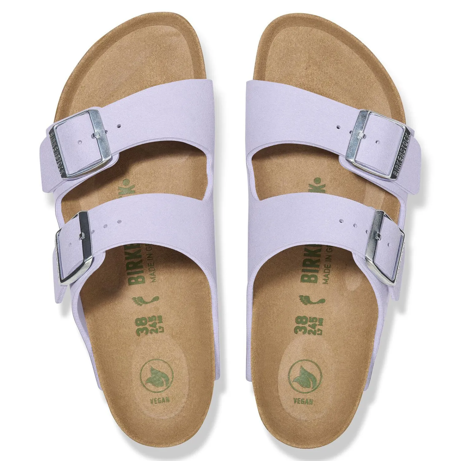 Dames Birkenstock Twee Riemen-Arizona Veganistisch
