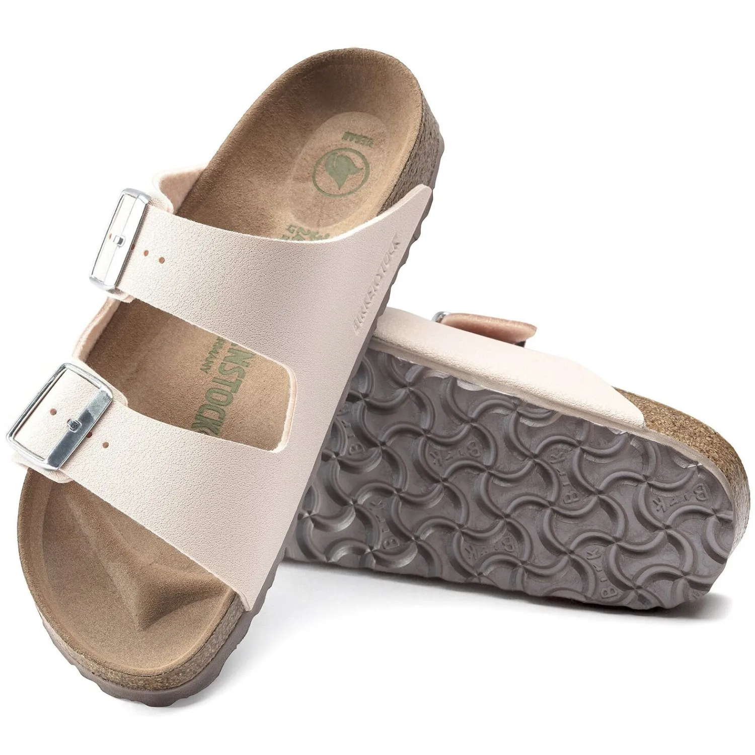 Dames Birkenstock Twee Riemen-Arizona Veganistisch