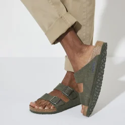 Heren Birkenstock Twee Riemen-Arizona Veganistisch