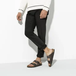 Heren Birkenstock Twee Riemen-Arizona Zacht Voetbed