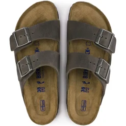 Heren Birkenstock Twee Riemen-Arizona Zacht Voetbed