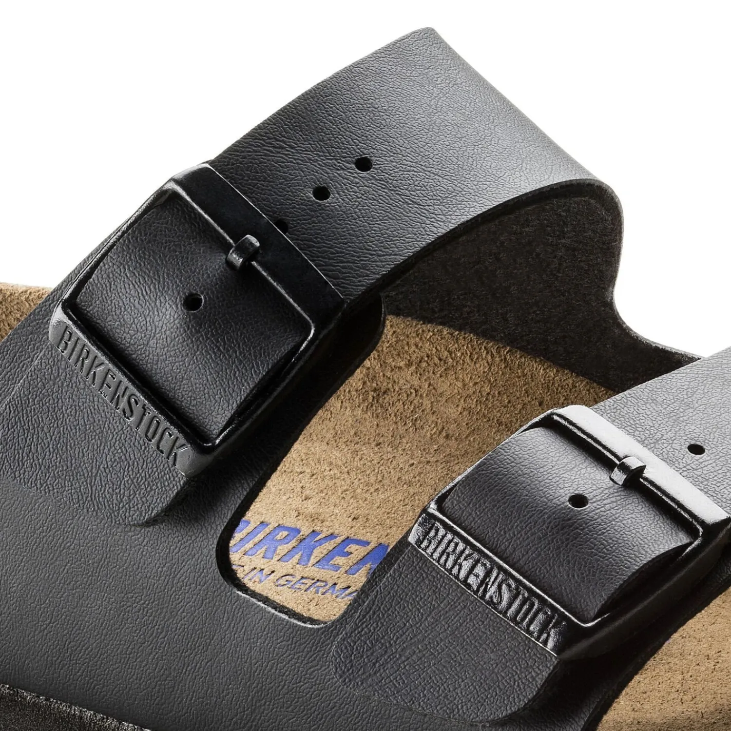 Heren Birkenstock Twee Riemen-Arizona Zacht Voetbed