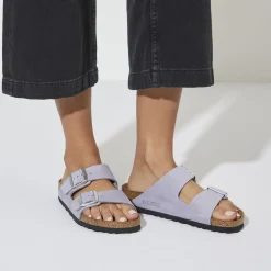 Dames Birkenstock Twee Riemen-Arizona Zacht Voetbed