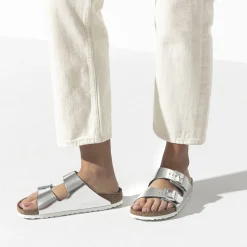 Dames Birkenstock Twee Riemen-Arizona Zacht Voetbed