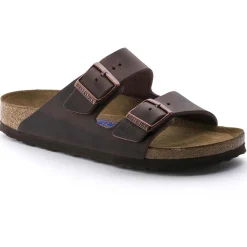 Heren Birkenstock Twee Riemen-Arizona Zacht Voetbed