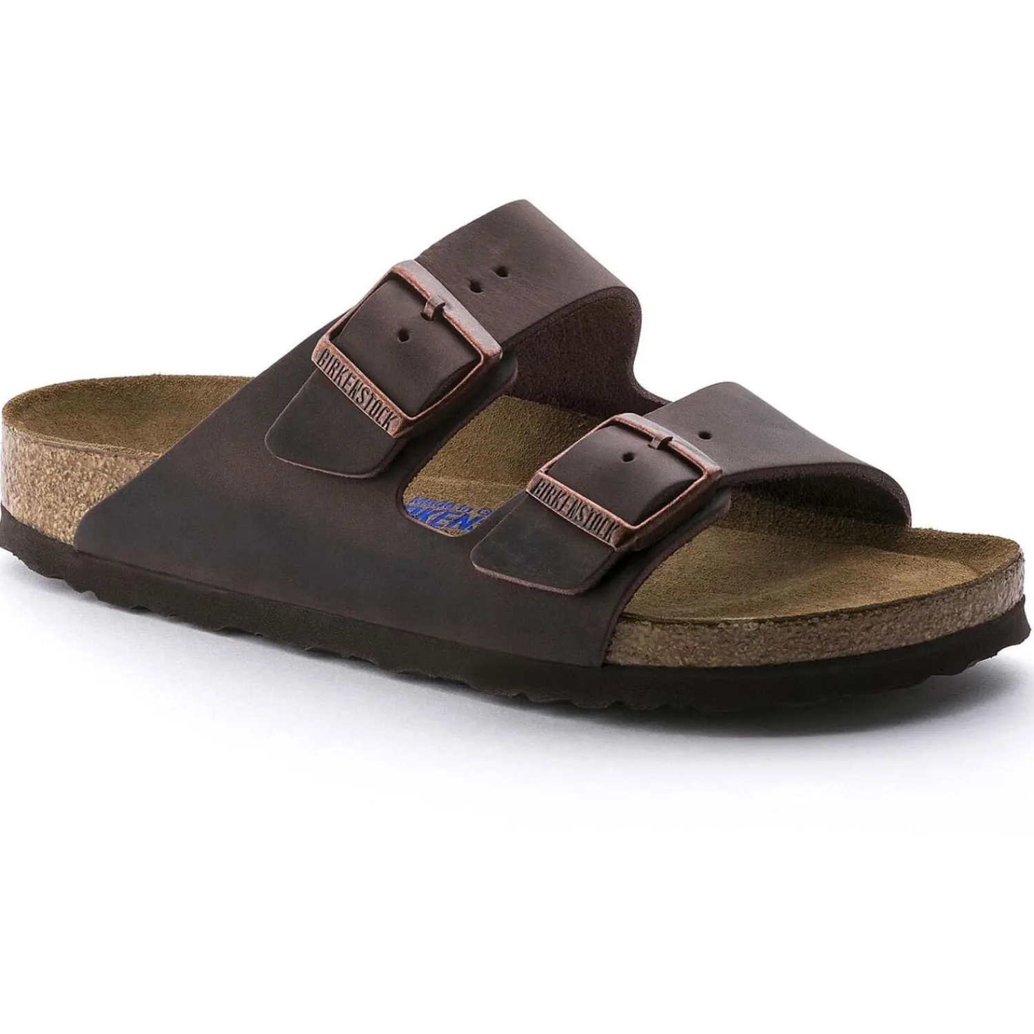 Heren Birkenstock Twee Riemen-Arizona Zacht Voetbed