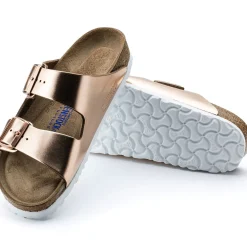 Dames Birkenstock Twee Riemen-Arizona Zacht Voetbed