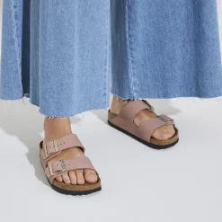 Dames Birkenstock Twee Riemen-Arizona Zacht Voetbed