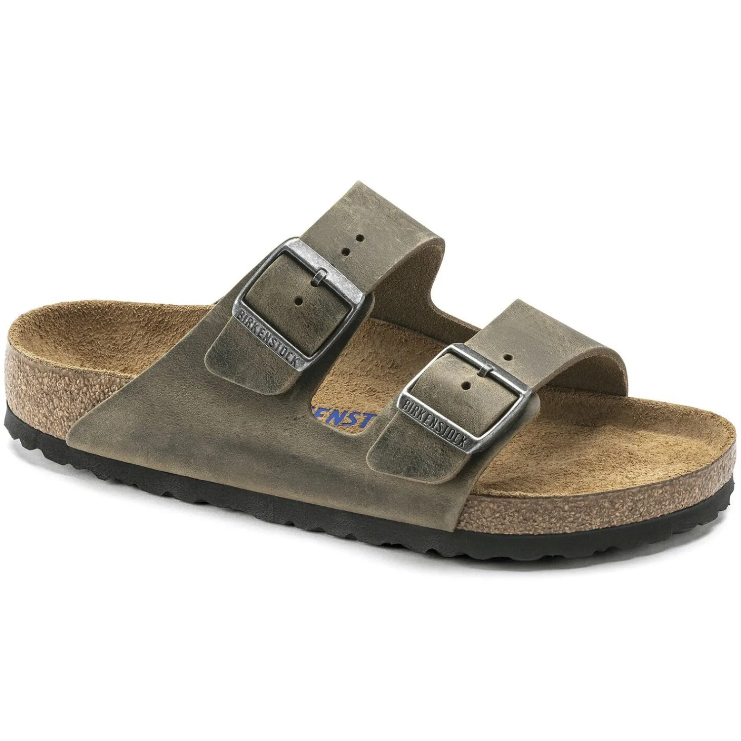Heren Birkenstock Twee Riemen-Arizona Zacht Voetbed