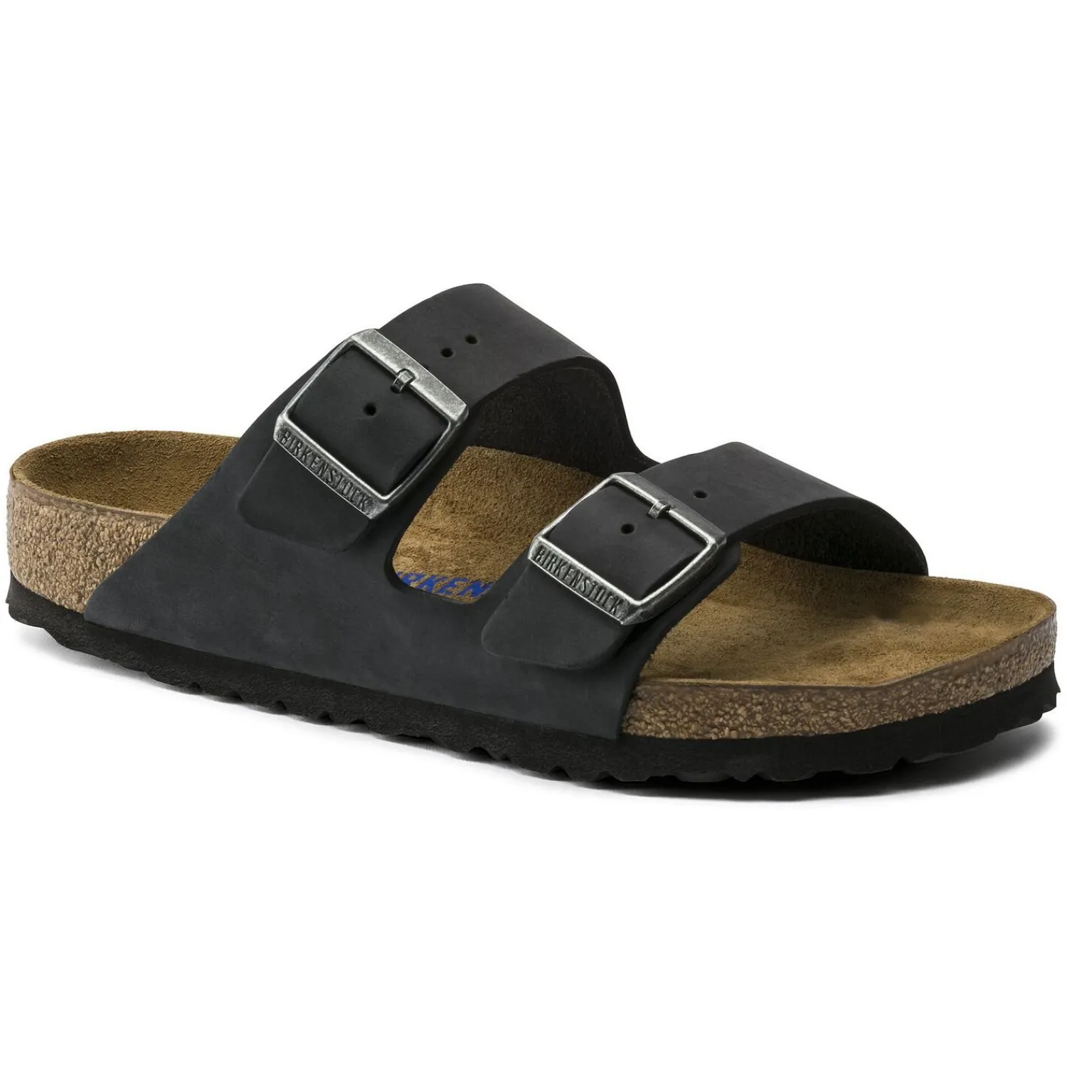 Heren Birkenstock Twee Riemen-Arizona Zacht Voetbed