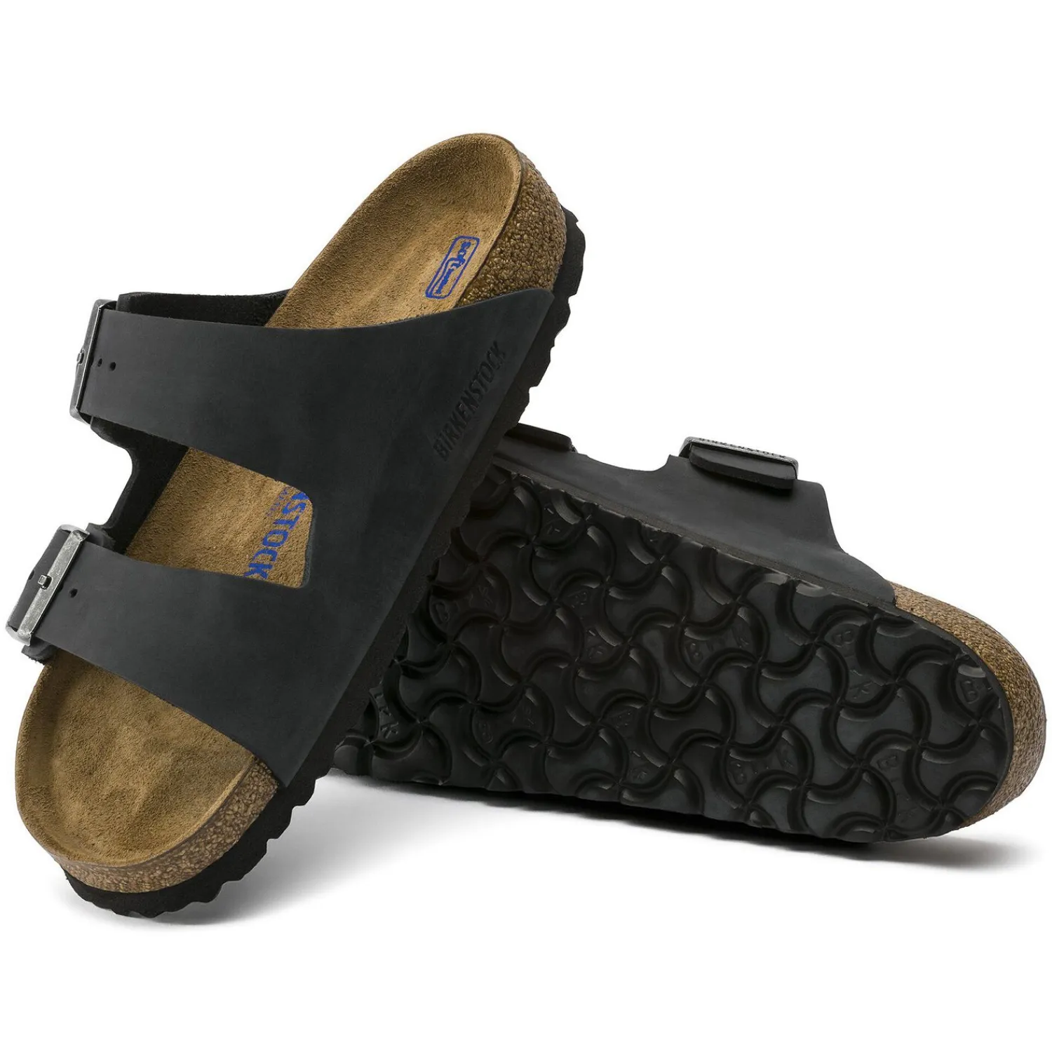 Heren Birkenstock Twee Riemen-Arizona Zacht Voetbed