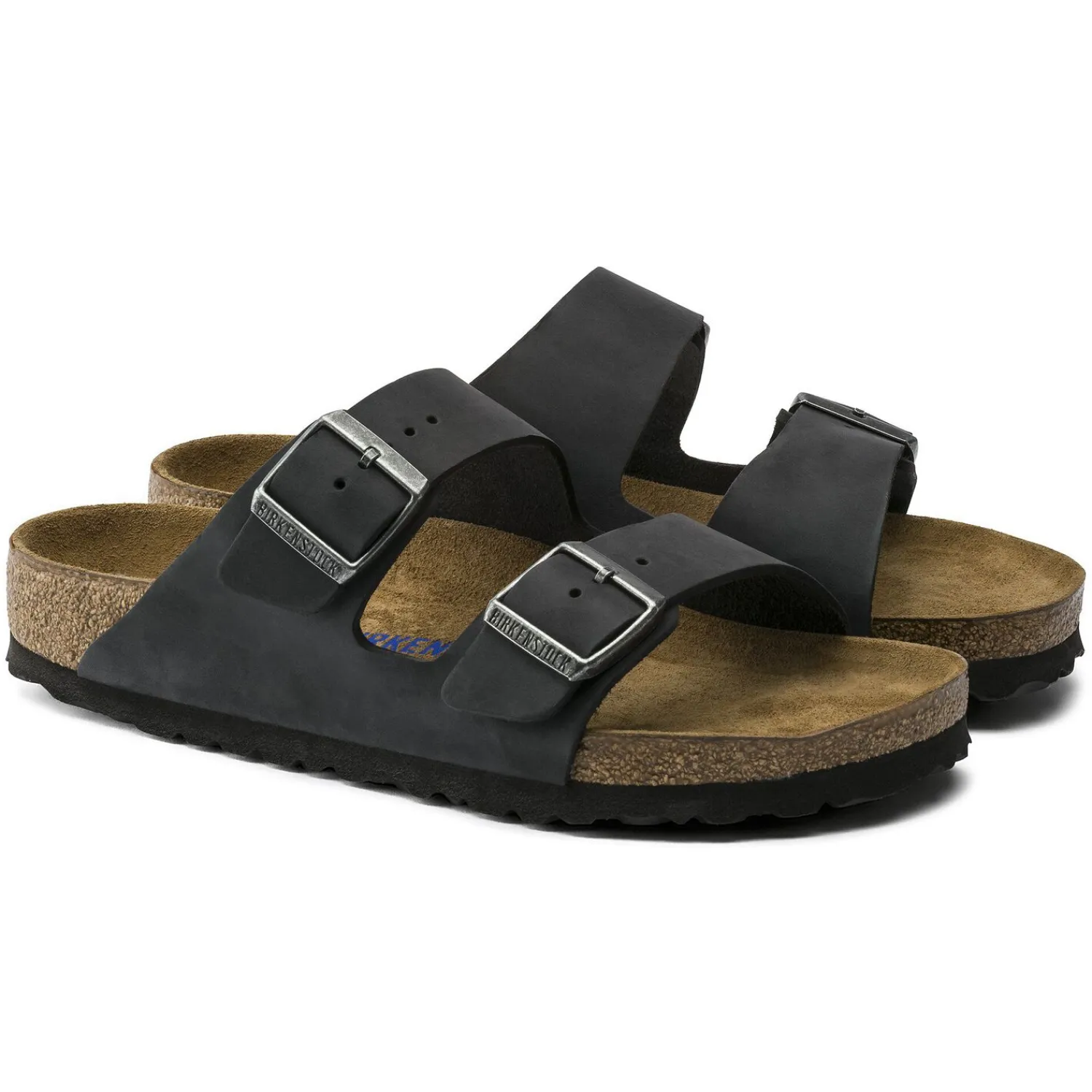 Heren Birkenstock Twee Riemen-Arizona Zacht Voetbed