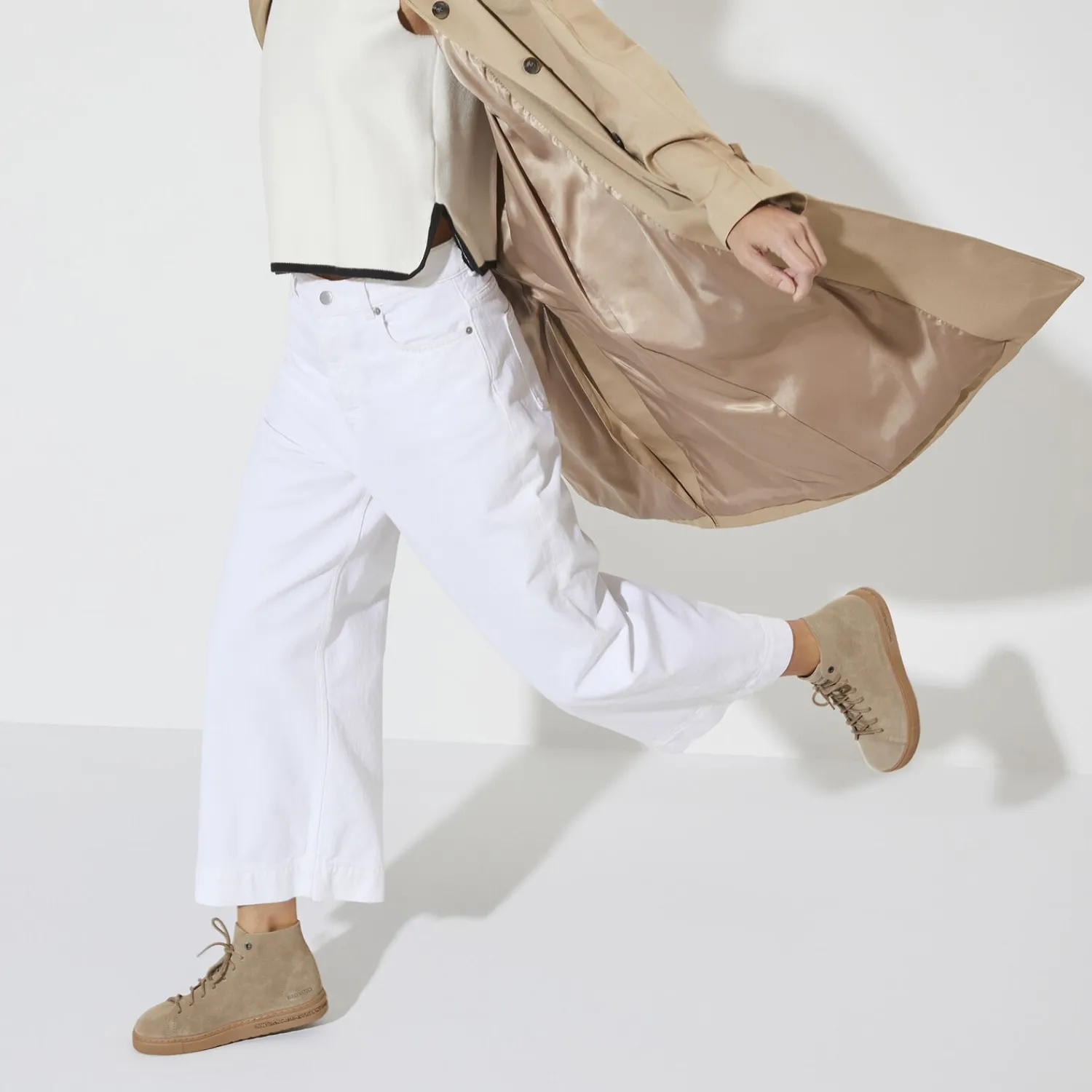 Heren Birkenstock Veterschoenen-Bend Mid Decon