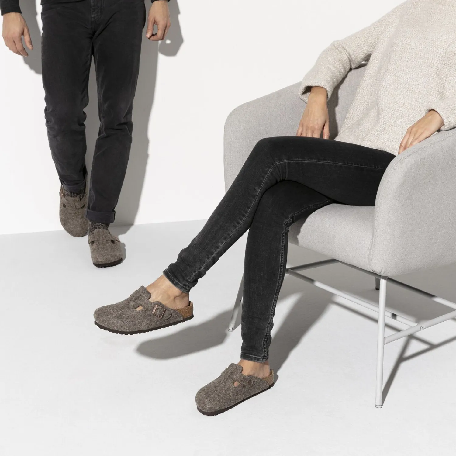 Heren Birkenstock Klompen En Muilen-Boston