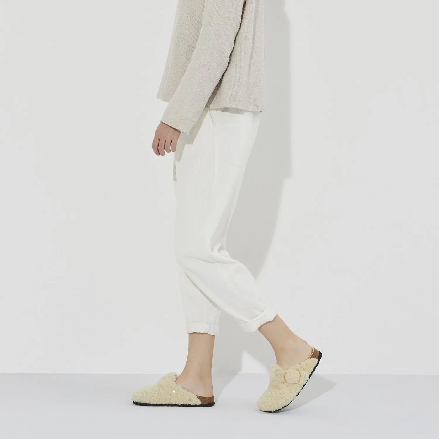 Dames Birkenstock Klompen En Muilen-Boston Big Buckle