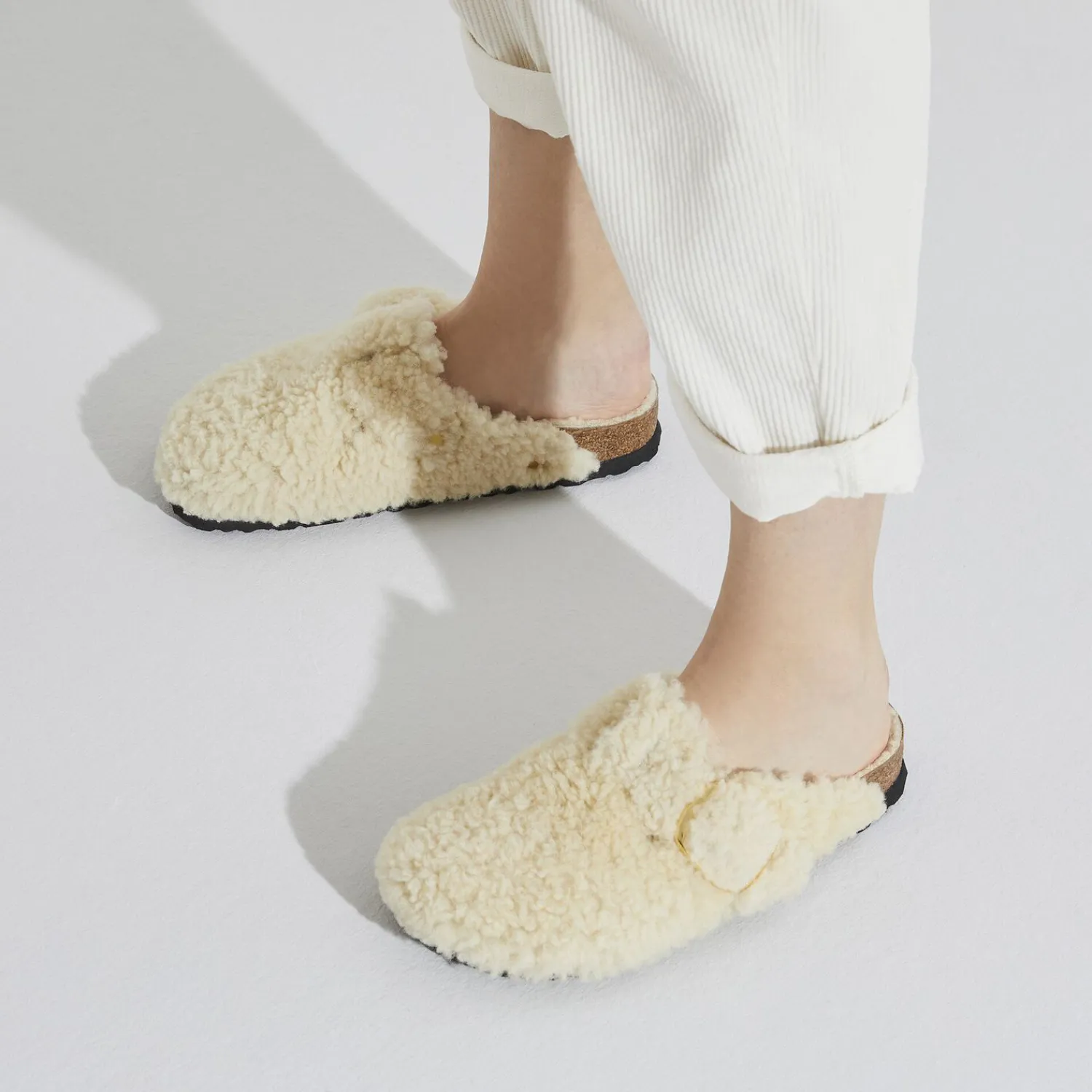 Dames Birkenstock Klompen En Muilen-Boston Big Buckle