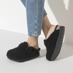 Dames Birkenstock Klompen En Muilen-Boston Big Buckle Platform